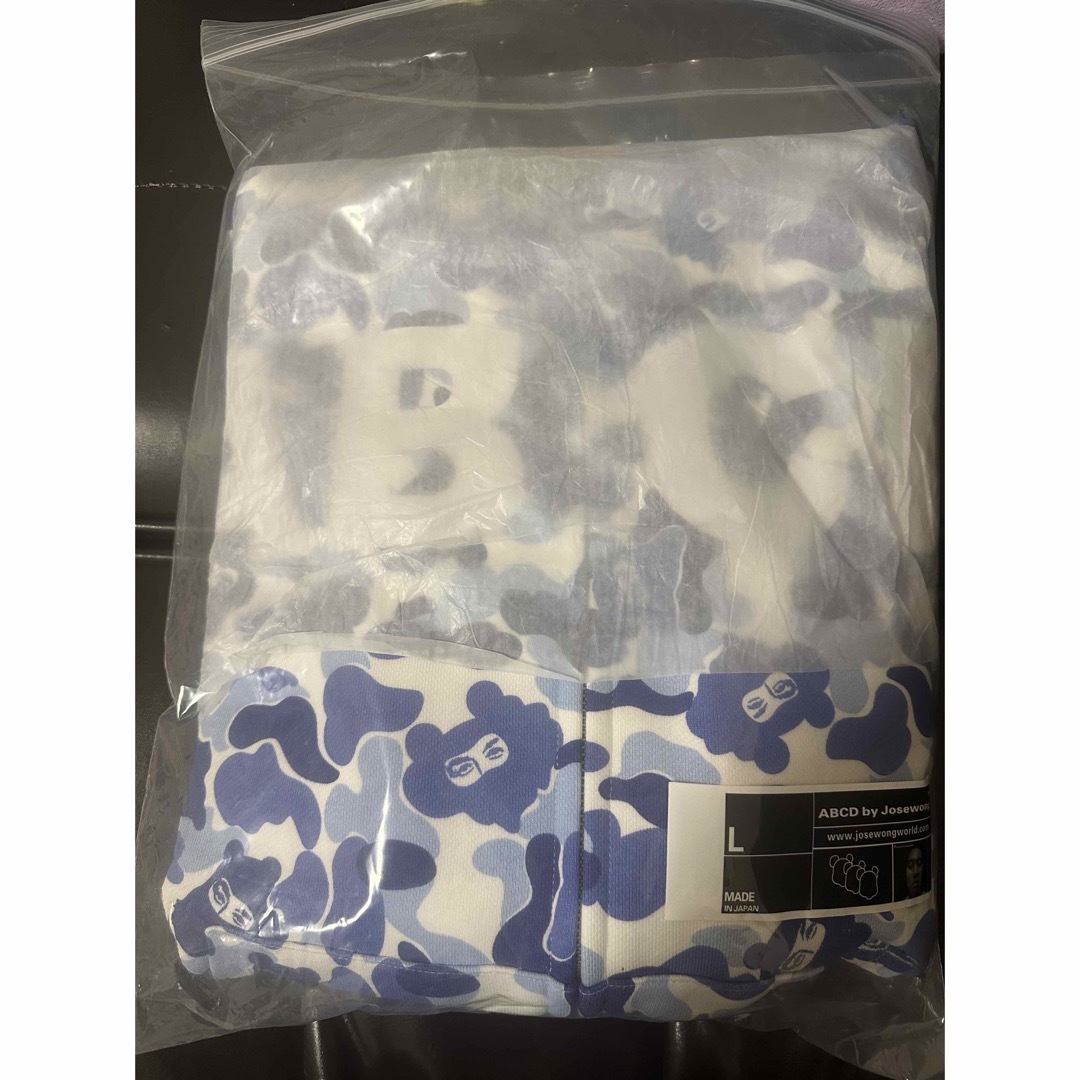 A BATHING APE(アベイシングエイプ)のABCD full zip double hoodie/blue メンズのトップス(パーカー)の商品写真