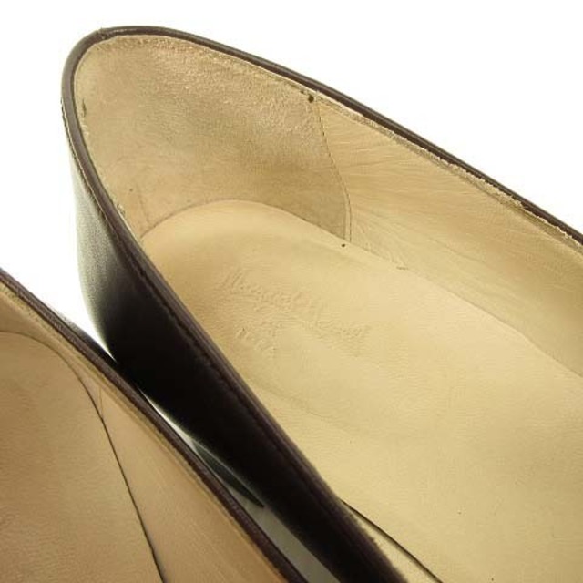 MARGARET HOWELL(マーガレットハウエル)のIDEA ローファー パンプス ラウンドトゥ ローヒール 23.5cm ブラウン レディースの靴/シューズ(ハイヒール/パンプス)の商品写真