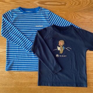 モンベル(mont bell)のmont-bell /キッズWIC.ロンT 110センチ 2枚組(Tシャツ/カットソー)