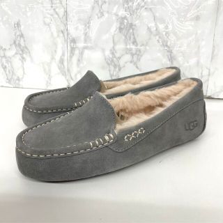 アグ(UGG)の② UGG ANSLEY スリッポン 9 26cm グレー(スリッポン/モカシン)