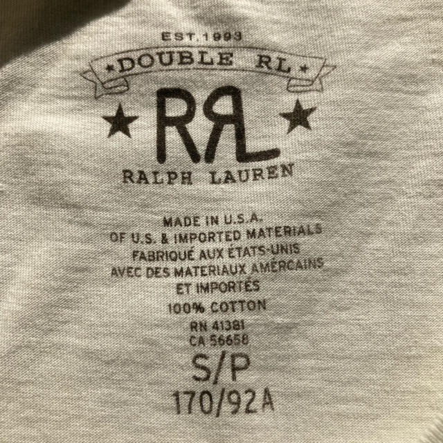 RRL(ダブルアールエル)のRRL コットンジャージーグラフィックロゴTシャツ メンズのトップス(Tシャツ/カットソー(半袖/袖なし))の商品写真