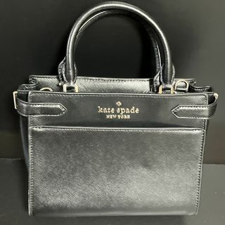 ケイトスペードニューヨーク(kate spade new york)のkate spade ケイトスペード ハンドバッグ ブラック(ハンドバッグ)