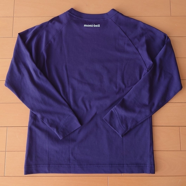mont bell(モンベル)のモンベル WIC. Tシャツ 長袖 140  イエティ キッズ/ベビー/マタニティのキッズ服男の子用(90cm~)(Tシャツ/カットソー)の商品写真