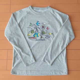 モンベル(mont bell)のモンベル WIC. Tシャツ 長袖 140キャンプ(Tシャツ/カットソー)