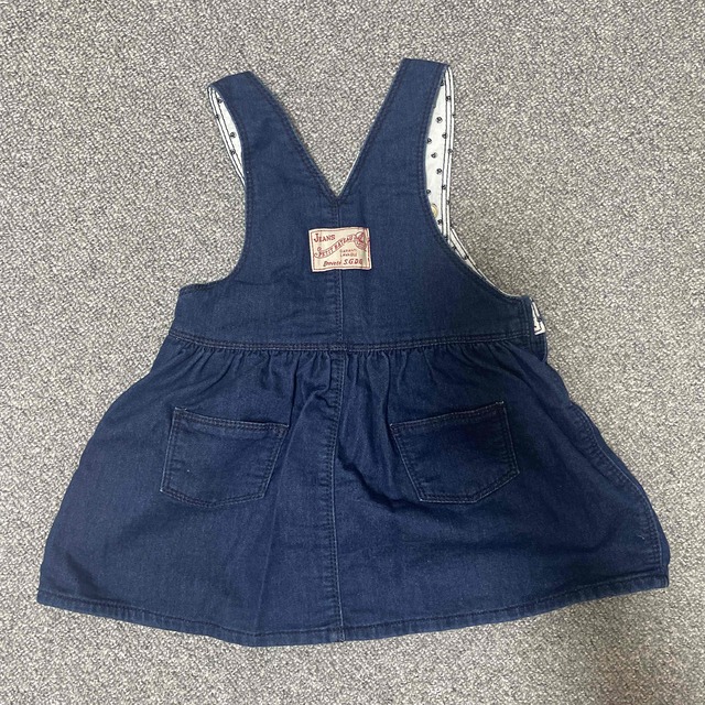 PETIT BATEAU(プチバトー)の【プチバトー】ジャンパースカート キッズ/ベビー/マタニティのベビー服(~85cm)(スカート)の商品写真