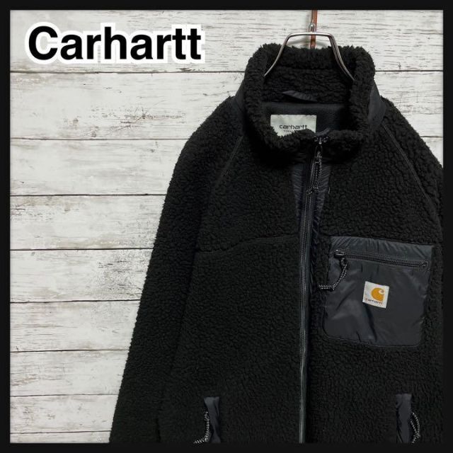 carhartt - 【即完売モデル】カーハートWIP☆刺繍ロゴ ボア フリース ...