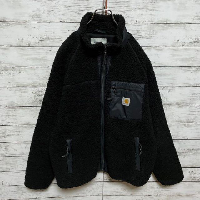 carhartt - 【即完売モデル】カーハートWIP☆刺繍ロゴ ボア フリース ...