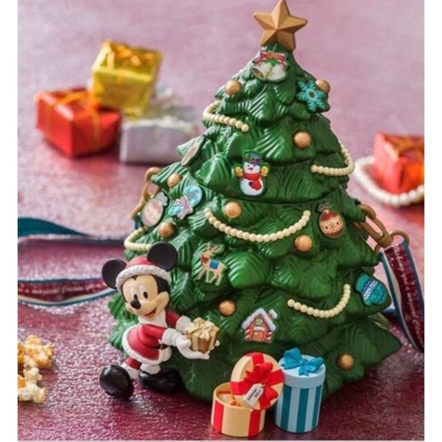 ディズニー　クリスマスツリー　ポップコーンバケット