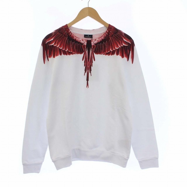 MARCELO BURLON PRINTINGトレーナー スウェット 長袖 S 買い誠実 .0