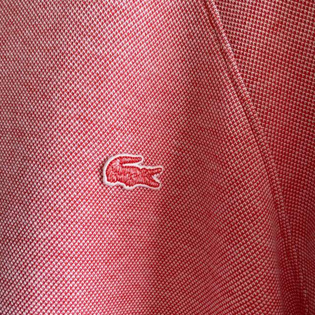 LACOSTE ラコステ クロコロゴプリント スウェット フーディワンピース