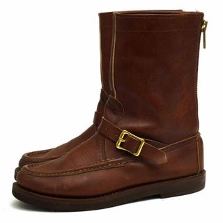 ラッセルモカシン(RUSSELL MOCCASIN)のラッセルモカシン／Russell Moccasin エンジニアブーツ シューズ 靴 メンズ 男性 男性用レザー 革 本革 ブラウン 茶  DOUBLE MOC BOTTOM ZEPHYR ゼファー モックトゥ クレープソール(ブーツ)