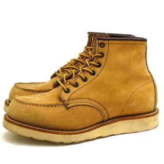 レッドウィング(REDWING)のレッドウィング／RED WING ワークブーツ シューズ 靴 メンズ 男性 男性用レザー 革 本革 ベージュ  2878 6inch MOC TOE IRISH SETTER アイリッシュセッター モックトゥ グッドイヤーウェルト製法(ブーツ)