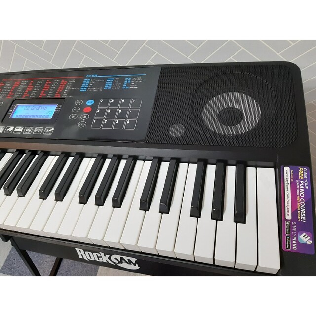 ROCK JAM RJ-761 多機能 キーボード 楽器の鍵盤楽器(キーボード/シンセサイザー)の商品写真