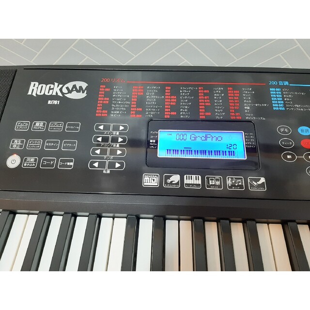 ROCK JAM RJ-761 多機能 キーボード 楽器の鍵盤楽器(キーボード/シンセサイザー)の商品写真