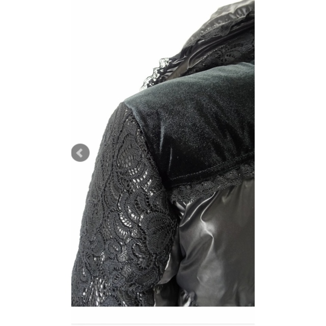 モカさまご専用です❤︎スーパービューティー⭐️レースダウンジャケット レディースのジャケット/アウター(ダウンジャケット)の商品写真