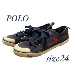 ポロラルフローレン(POLO RALPH LAUREN)のPOLOスニーカー　size24(スニーカー)