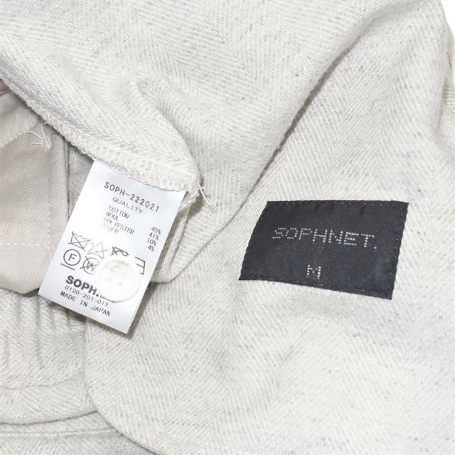 おしゃれ】【おしゃれ】SOPHNET 22AW 1TUCK EASY PANTS スラックス
