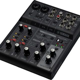 【即納☆新品未開封】 YAMAHA AG06MK2 B ブラック(オーディオインターフェイス)