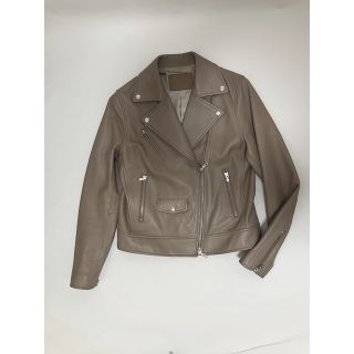 ユナイテッドアローズグリーンレーベルリラクシング(UNITED ARROWS green label relaxing)の美品◆グリーンレーベルリラクシング レザー ジャケット 36(ライダースジャケット)