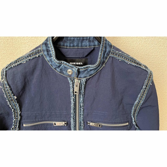 DIESEL(ディーゼル)のディーゼル　DIESEL　未使用　コットンジャケット　Ｇジャン　デニムジャケット メンズのジャケット/アウター(Gジャン/デニムジャケット)の商品写真