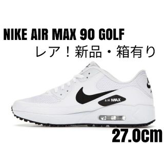 ナイキ(NIKE)の値下げ【激レア！】NIKE AIR MAX90GOLFエアマックス白黒27.0②(シューズ)