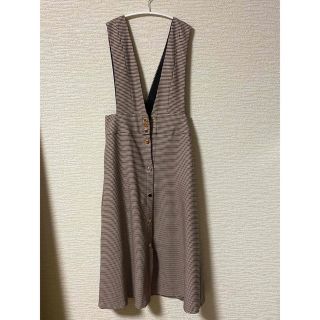 ザラ(ZARA)のZARA XS ジャンバースカート(ロングワンピース/マキシワンピース)