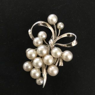 ミキモト(MIKIMOTO)の【ことりさん専用】MIKIMOTO ミキモト デザインブローチ(ブローチ/コサージュ)