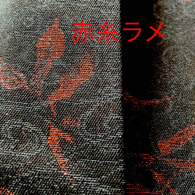 羽織り　(黒×赤ラメ) レディースの水着/浴衣(着物)の商品写真