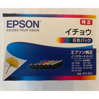 エプソン(EPSON)の〈EPSON〉エプソン純正インクカートリッジ　イチョウ　６色パック(PC周辺機器)