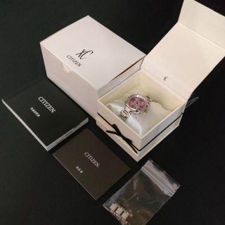 CITIZEN - 【極美品】CITIZEN シチズン XC H240 レディース電波時計