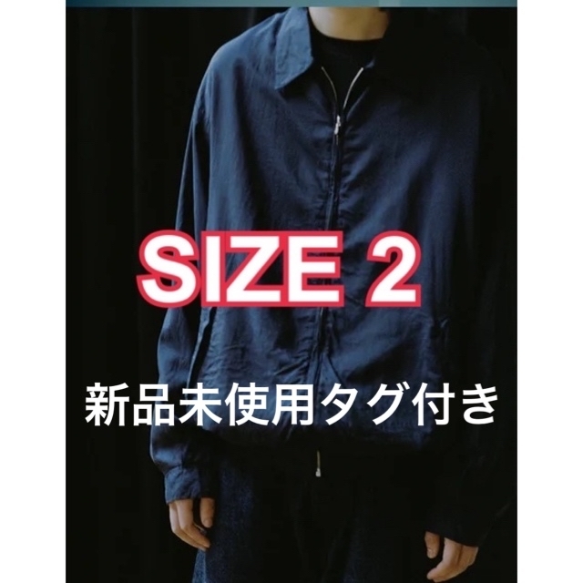 comoli 22aw シルクスイングトップ　新品未使用タグ付き　サイズ2