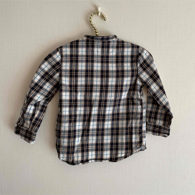 H&M(エイチアンドエム)のチェックシャツ キッズ/ベビー/マタニティのキッズ服男の子用(90cm~)(ブラウス)の商品写真