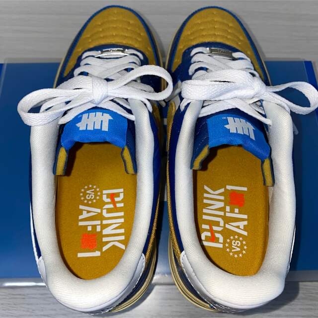 NIKE ナイキ エアフォース ワン ロー アンディフーテッド スニーカー 青