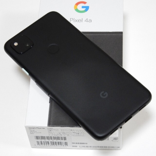 Google Pixel - 美品 SIMフリー化済み Google Pixel 4a 128GBの通販 by ...