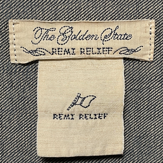 REMI RELIEF(レミレリーフ)の【送料込】REMI RELIEF（レミレリーフ）デニム 1ST ジャケット S メンズのジャケット/アウター(Gジャン/デニムジャケット)の商品写真