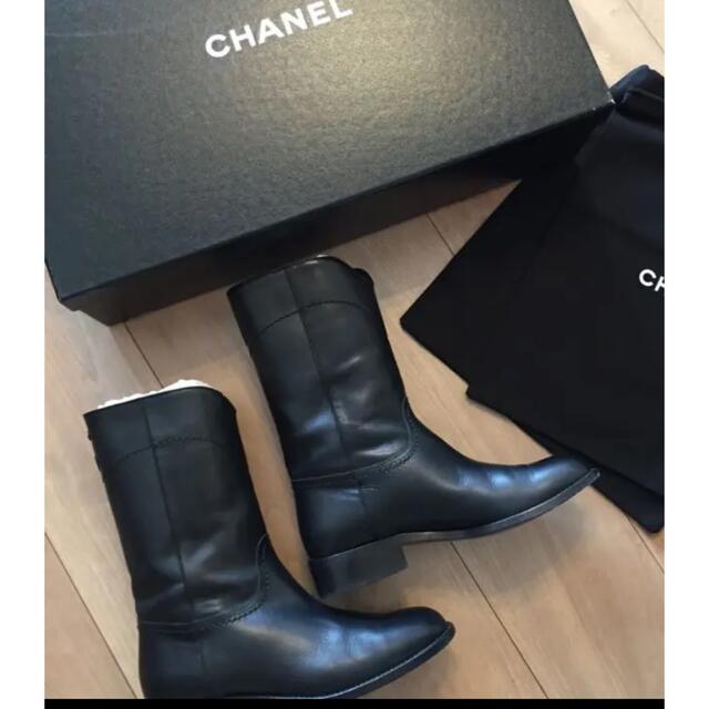 上品】 CHANEL シャネル ブーツ 23.5 - ブーツ - kajal.pl