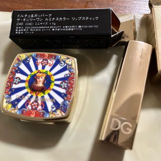 ドルチェアンドガッバーナ(DOLCE&GABBANA)のDOLCE&GABBANA ミニサイズ  フェイスパウダー リップ(フェイスパウダー)