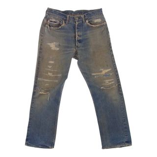 リーバイス(Levi's)のLevi's リーバイス デニムパンツ Vintage 501 XX 刻印無し オリジナル ビンテージ ヴィンテージ デニム パンツ インディゴブルー系【中古】(その他)