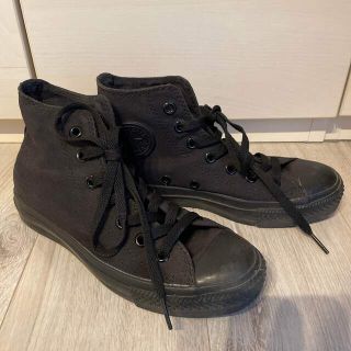 コンバース(CONVERSE)のCONVERSE ハイカット ブラック 22.5(スニーカー)