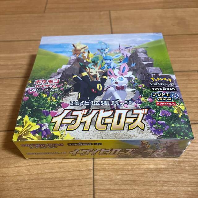 【新品・未開封・シュリンク付き】ポケモンカード イーブイヒーローズ 1BOX