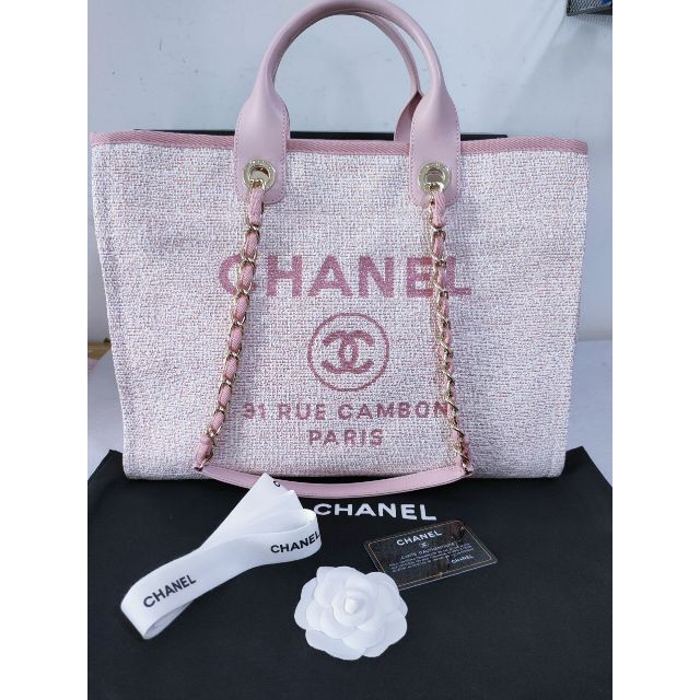 CHANEL シャネル ドーヴィル トートバッグ 新品未使用 vimaseguridad.com