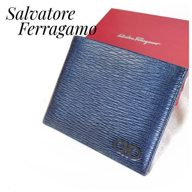 Salvatore Ferragamo - サルヴァトーレフェラガモ 財布 メンズ 二