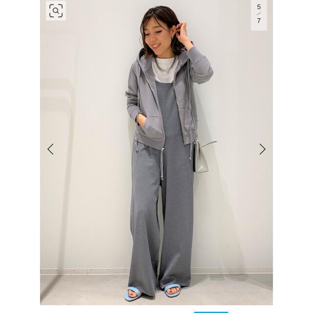 L'Appartement DEUXIEME CLASSE(アパルトモンドゥーズィエムクラス)のL'Appartement Callie Zip Hoodie レディースのトップス(パーカー)の商品写真