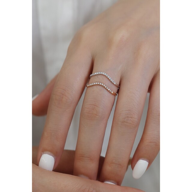 天然ダイヤモンドリング0.1ct k18 www.keburros.com