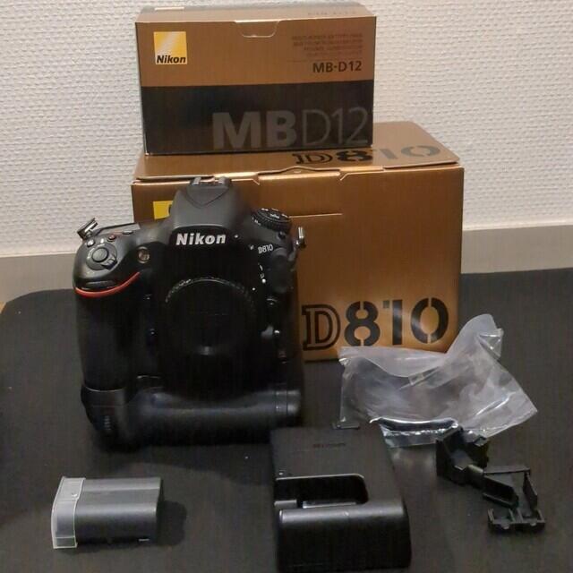 クリスマスツリー特価！ Nikon - NIKON D810 MB-D12セット デジタル