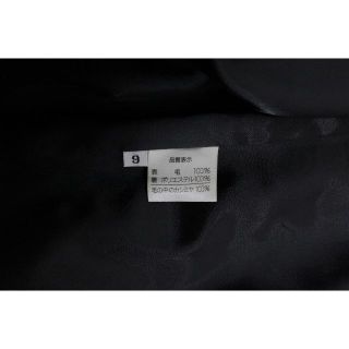 L18【極美品】カシミヤ100％ コート 9 レディース M ブラック 黒の通販