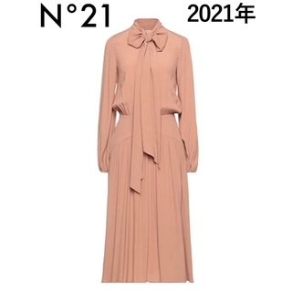ヌメロヴェントゥーノ(N°21)のN°21 ヌメロヴェントゥーノ ワンピース 36 ドレス  2021年製(ひざ丈ワンピース)