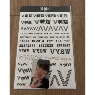 TEN タトゥー ステッカー トレカ セット WayＶ テン NCT(アイドルグッズ)