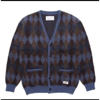 ワコマリア(WACKO MARIA)のWACKO MARIA 21AW DIAMOND MOHAIR CARDIGAN(カーディガン)