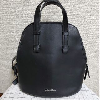 カルバンクライン(Calvin Klein)のコナン44様専用USED　Calvin Klein リュック/バックパック　黒(リュック/バックパック)